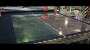Решение для автоматического раскроя стекла и зеркал. Станок с ЧПУ для резки. Сделано в РФ
