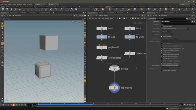 Базовый курс Houdini #77 - Создание множества DOP объектов