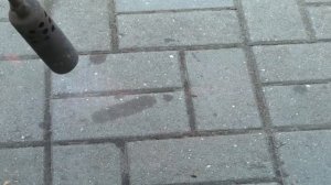 КАК УДАЛИТЬ МАСЛЯНЫЕ ПЯТНА на тротуарной плитке и бетоне  Как вывести жирное пятно