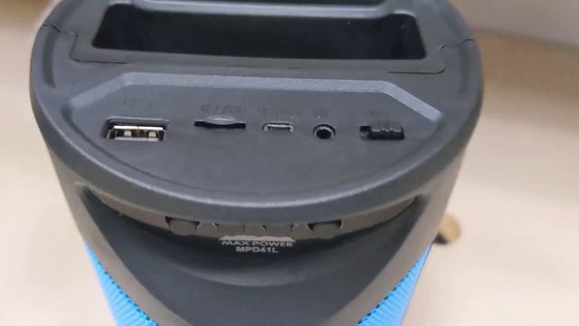 Max Power BOOM-M3 Bluetooth stereo unboxing смотреть онлайн