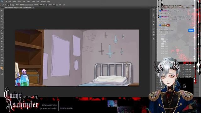 【Art Stream】Let's get back to background drawing смотреть онлайн