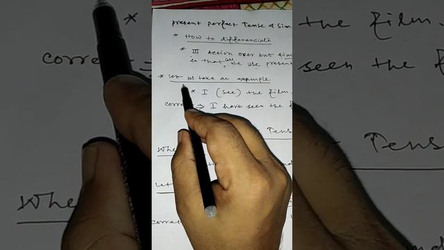 difference between PRESENT PERFECT TENSE & SIMPLE PAST TENSE || by albert suraj || #albertsuraj смотреть онлайн