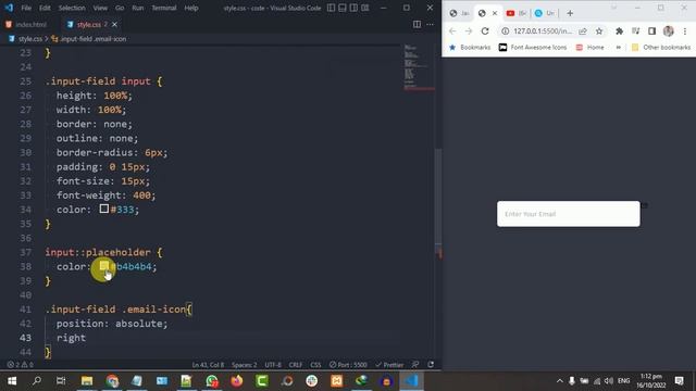 Email Validation in HTML,CSS,JS with Source Code | Webster смотреть онлайн