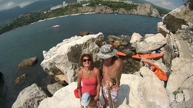 Мой Крым. Адалары в Гурзуфе. Морской каякинг смотреть онлайн