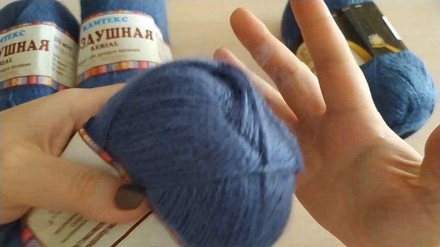 Пряжа Воздушная от Камтекс, удивительная мягкая и нежная ниточка! смотреть онлайн