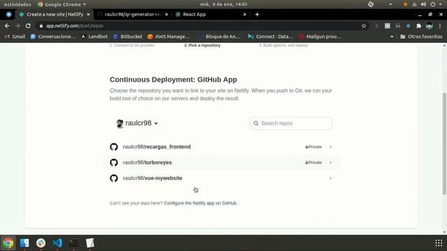 ? Cómo desplegar una página hecha con React en Netlify | Configura CI/CD ? смотреть онлайн