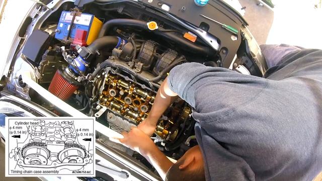 How to change a valve cover gasket-mitsubishi lancer CJ 4b11 engine смотреть онлайн