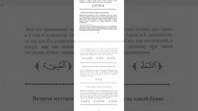Тринадцатый урок: Правило более сильной причины(Встреча несколько мадд в одном букве) смотреть онлайн