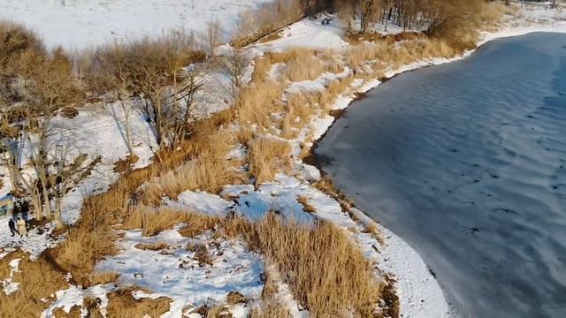 Учхоз пруд зима 2020