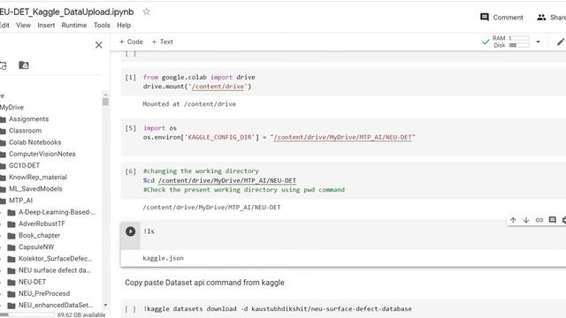 Kaggle Dataset Upload on Drive смотреть онлайн