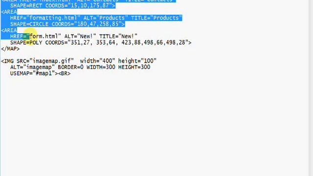 HTML Imagemap смотреть онлайн