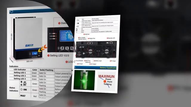 Easun Power 230V 3000W Bluetooth Inverter Review смотреть онлайн