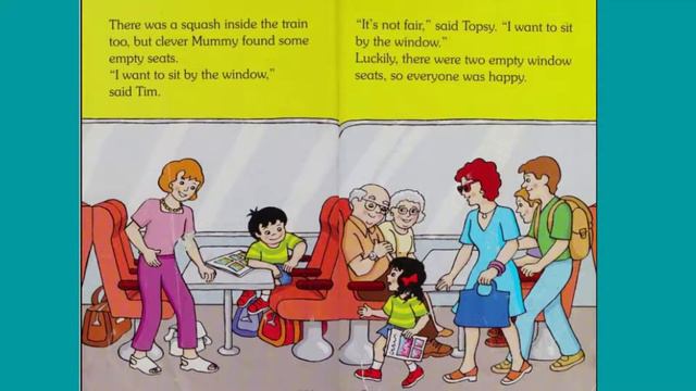 💙TOPSY and TIM Go on a TRAIN/✨Kids Books Read Aloud💖/💙Stories for Everyone💖 смотреть онлайн