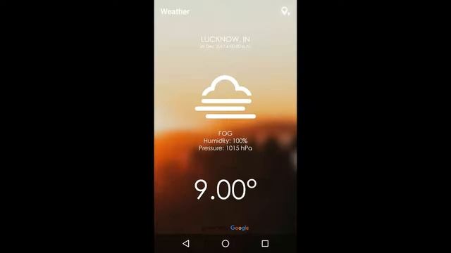 WEATHER APP BASED ON API(openWeather, Google place) смотреть онлайн