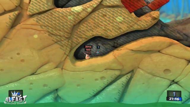 Прохождение: Worms Revolution - # 5 | Будет больно смотреть онлайн