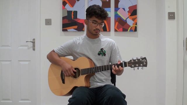Stay - The Kid LAROI & Justin Bieber - [FREE TABS] Fingerstyle Guitar Cover смотреть онлайн