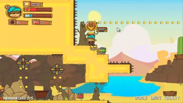 Super Adventure Pals - Gameplay Walkthrough (Part 11) "Bilbao Desert" смотреть онлайн