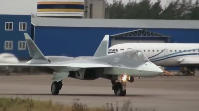 Impressions of a fully working T-50 (PAK-FA) смотреть онлайн