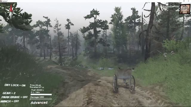 Spintires Mods - Silly Mods - Santas Sleigh - Horse Buggy - Motorcycle смотреть онлайн
