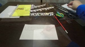 Изготовление шаблона орнамента коренных народов Югры