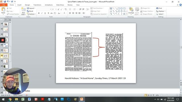 Sylvia Plath's Letters And Traces