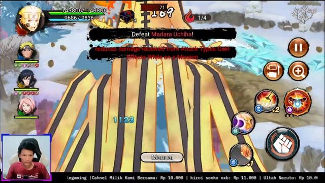 Login sejam doang lah ya ! | Naruto x Boruto Ninja Voltage смотреть онлайн