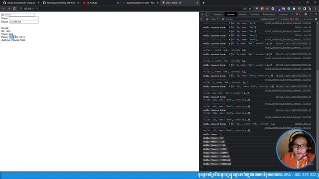 Updating a nested object in State - ReactJS(TypeScript) | MengSreang Channel смотреть онлайн