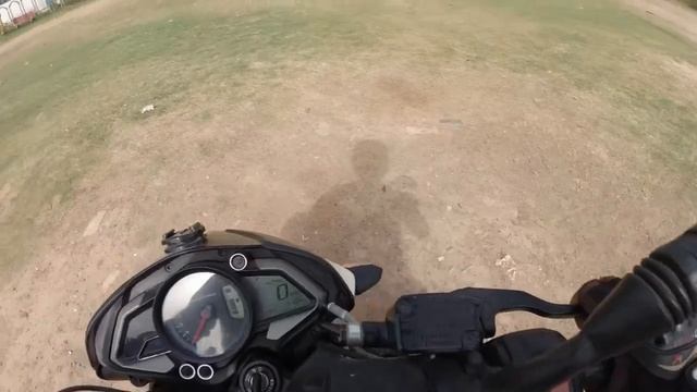 I Tried Drifting On My Pulsar Ns200 ? And This Happened !! смотреть онлайн