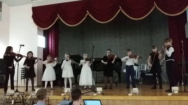 Карусель. Скрипка.Ансамбль . Выступление . смотреть онлайн
