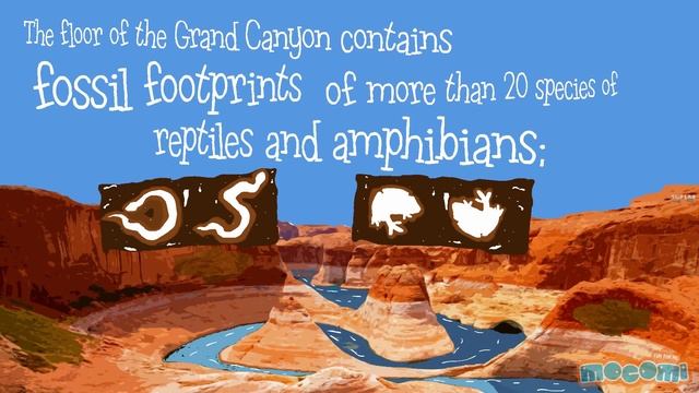 Grand Canyon National Park in Arizona - Fun Facts for Kids | Educational Videos by Mocomi смотреть онлайн