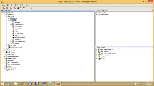 Dataware Housing - How to Design Source Metadata Manually in Oracle 11g Design Center - Part 6 смотреть онлайн