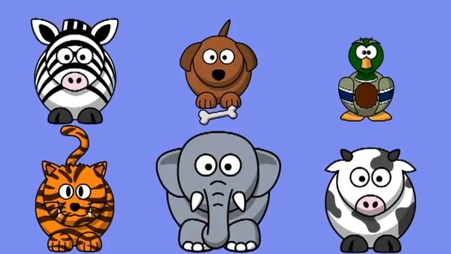 Interactive Animal Sounds Game | Guess The Animals For Toddlers | Kids Learning Videos