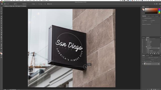 How to Use the Perspective Crop Tool In Photoshop смотреть онлайн