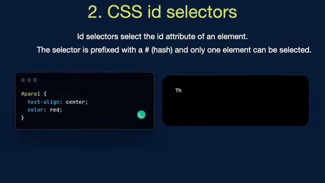css selectors lesson смотреть онлайн
