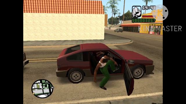 прохождение гта сан Андреас часть 4 (лоурайдер) - шкила играет