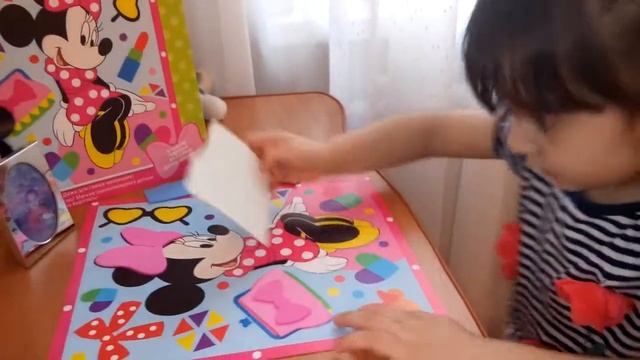 Собираем картинку мини Маус смотреть онлайн