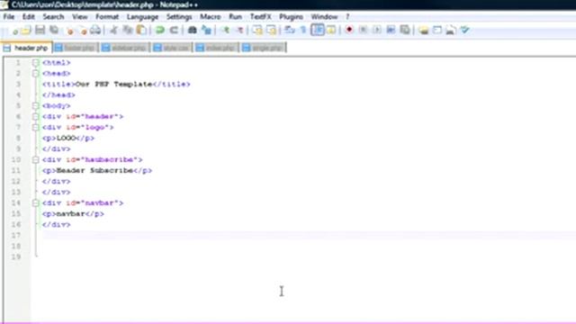 How to Create a Basic Website Design Template Using PHP, CSS - www.seoyazilimlari.com смотреть онлайн
