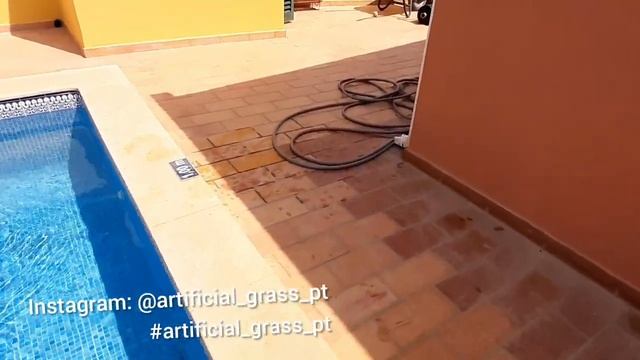 Искусственная трава, заменитель натурального газона | Artificial turf, natural turf substitute смотреть онлайн