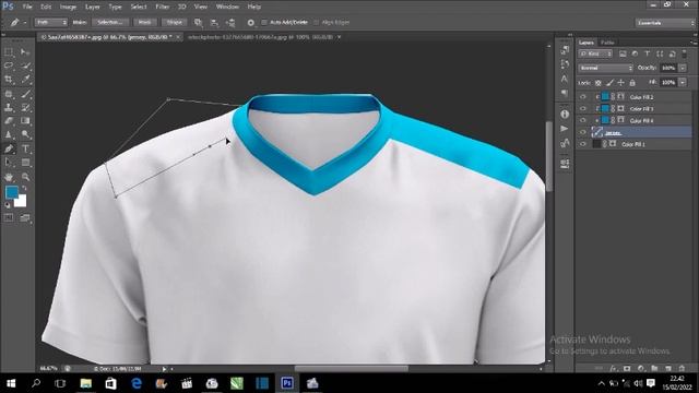 How To Make a Jersey Mockup Design \\ Cara Membuat Mock Up Jersey dengan Photoshop cs 6 смотреть онлайн