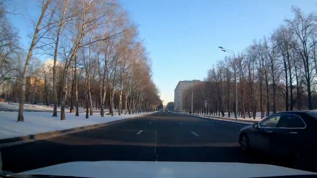 Driving In Moscow In 4K. Moscow City Skyscrapers