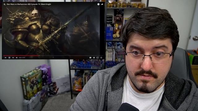 Anakin Takes It to the Force | Star Wars vs Warhammer 40K: Ep 19 Silent Knight Reaction Part B смотреть онлайн