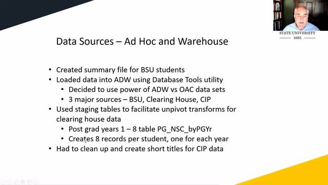 TCD (9/2022) - Assessing Post Grad Outcomes Using Oracle Analytics & ADW смотреть онлайн