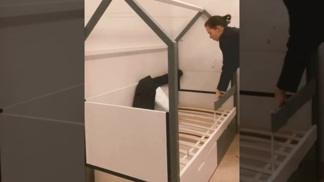 Кровать домик мягкая смотреть онлайн