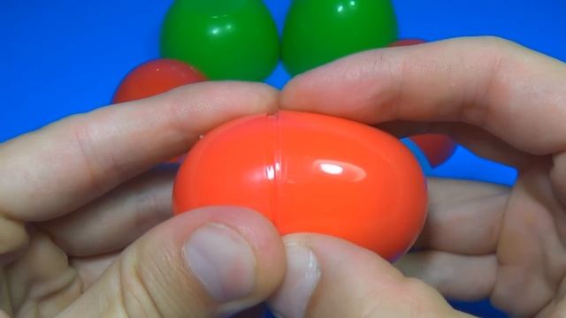 6 Surprise Eggs! One Toy Disney PIXAR Cars Lighting McQueen!