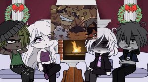 Реакция персонажей “Your boyfriend game” на Т/И как Кленовница|Коты воители| Gacha Club