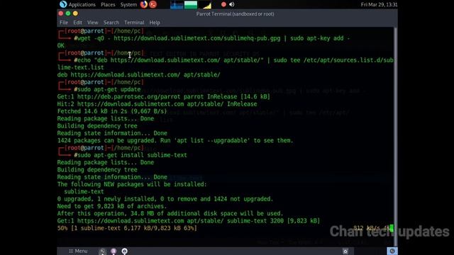 How to install Sublime text editor in parrot security os смотреть онлайн