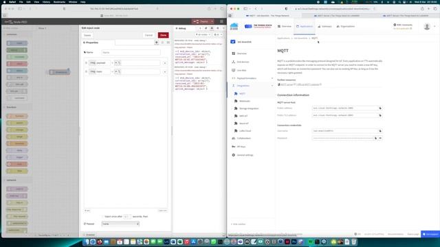 TTN LoRa Data Downlinks aus Node-RED смотреть онлайн