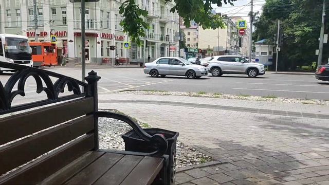 прогулка выходного дня ул. Красная Краснодара, фонтаны, цветы, Шурик и Лидочка, выставка смотреть онлайн