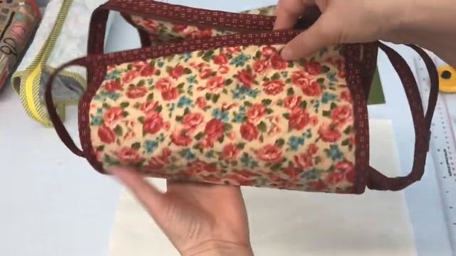 Как сделать сумку органайзер для рукоделия, для косметики и т.д. смотреть онлайн