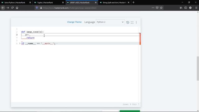 Swap case Function | Hackerrank | python 2 | Unq coder смотреть онлайн